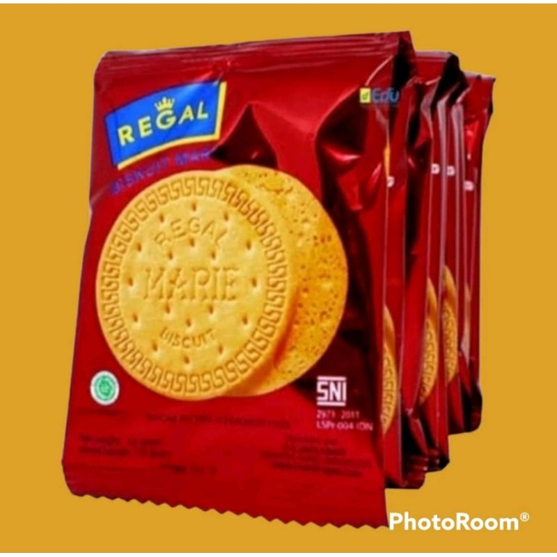 

REGAL BISCUIT MARIE SACHET ISI 10PCS/120-250GR EXp 02-2025