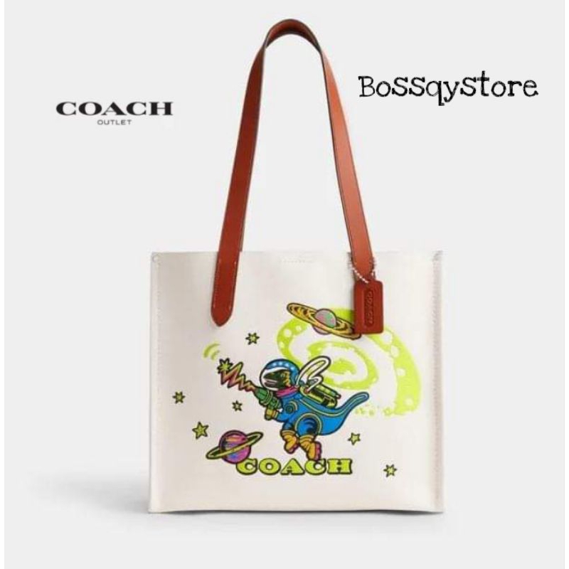 TAS WANITA CH CN603 ORIGINAL WOMENS BAG COSMIC RELAY TOTE BAG 34