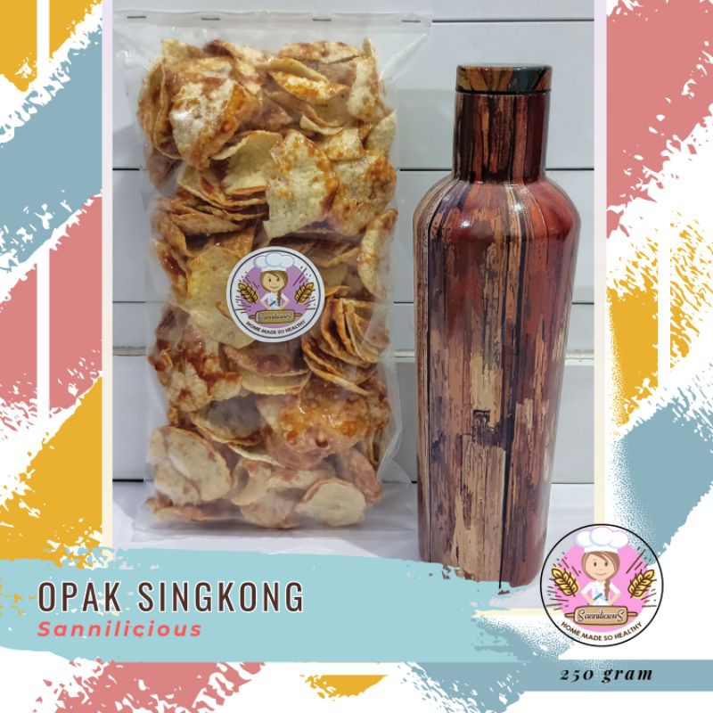 

Opak Singkong Bumbu Rujak Homemade 250 gram