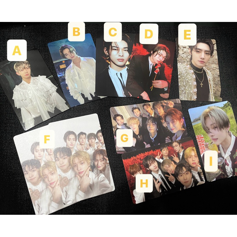 ENHYPEN: Photocard PC ENHYPEN ALL // DARK BLOOD // ORANGE BLOOD
