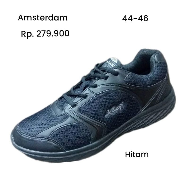 Sepatu Sneakers Pria Kasogi Amsterdam Sepatu Kasogi Original Jumbo