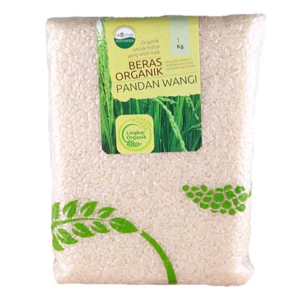 

beras organik pandan wangi 1 Kg || Beras diet mentik wangi organik 100% original