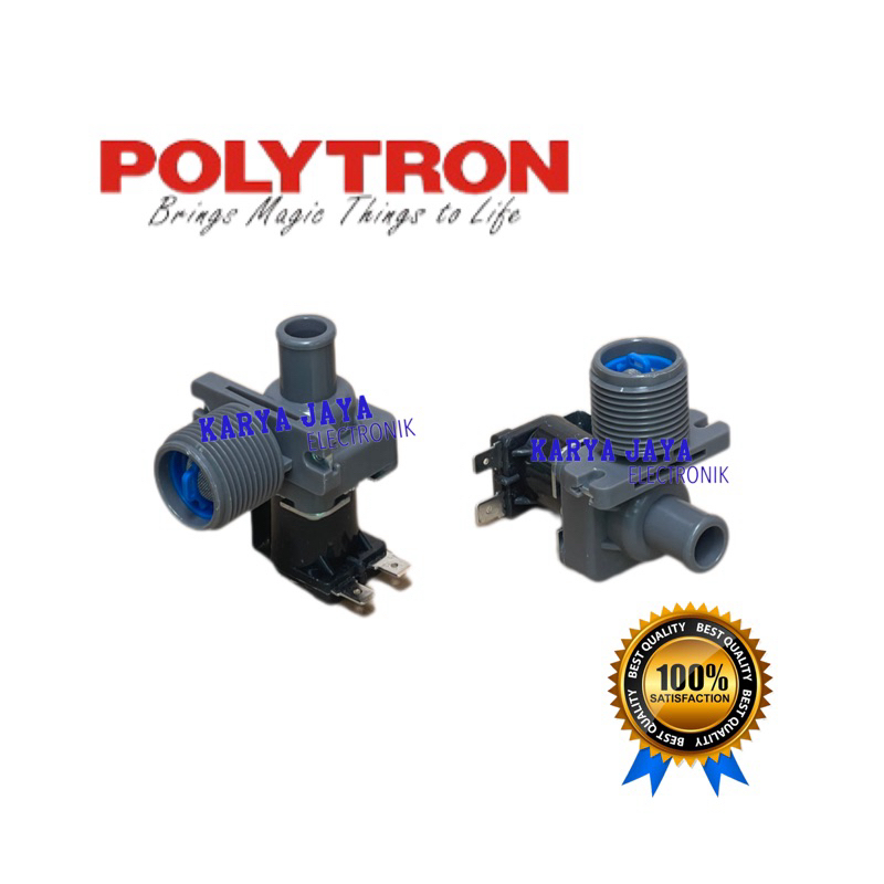 WATER INLET SELENOID MESIN CUCI POLYTRON 1 TABUNG