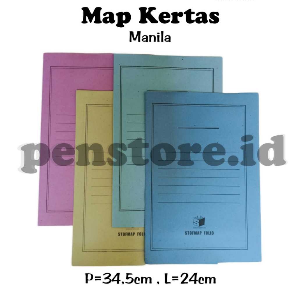 

(5 PCS) MAP KERTAS FOLIO / STOPMAP FOLIO