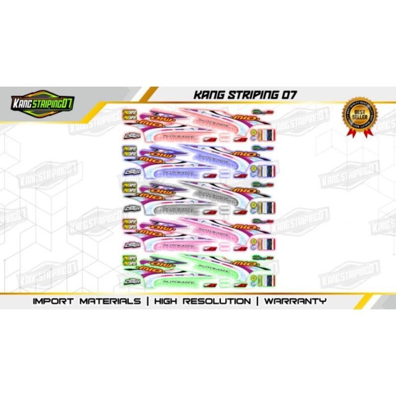 striping mio karbu transparan  mio z 2006 mio sporty ice cream