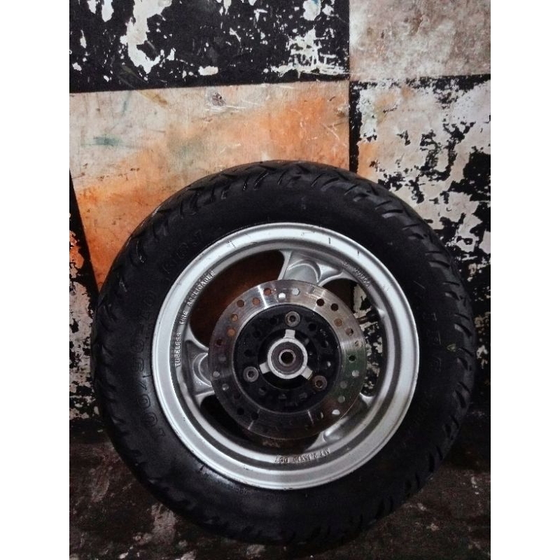 velg set honda monkey kymco ring 10 siap pakai