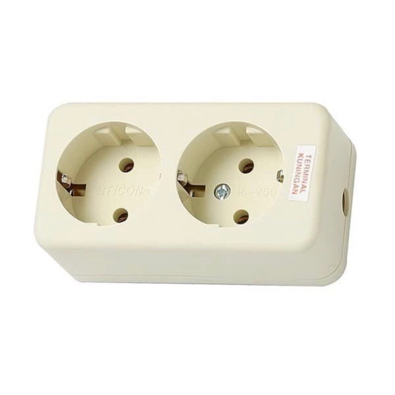 Colokan terminal 2 lubang