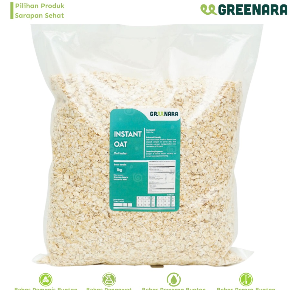 

Update Greenara Instant Oat 1Kg