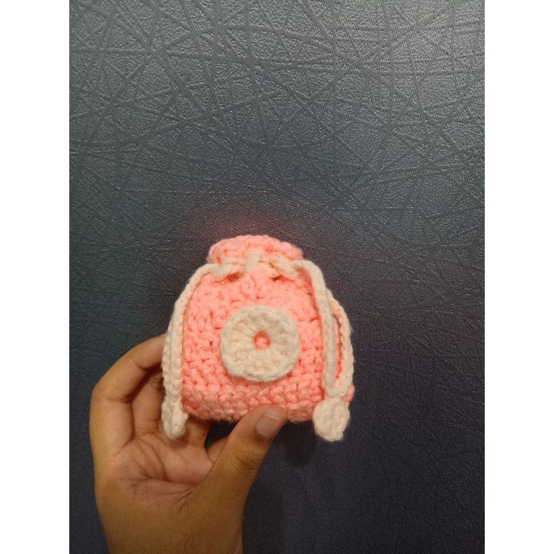 Pouch Earphone Rajut