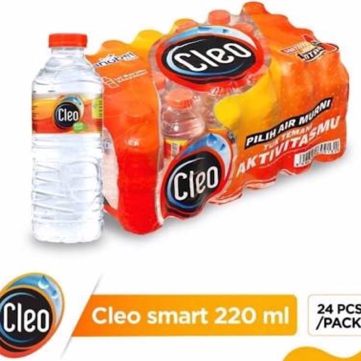 

Pro Hemat Cleo Mini 22ml isi 24 Pcs Air Mineral Botol Kecil 1 Dus