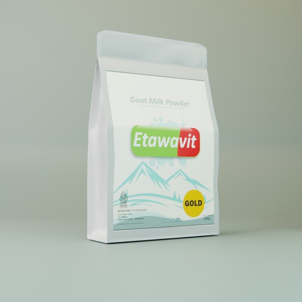 

Etawavit Platinum 200 gr - Susu Kambing Etawa Murni + Krimer Bubuk yang Berkhasiat Tinggi Memiliki Kandungan Protein dan Vitamin Kompleks yang lengkap dan Rendah Lemak