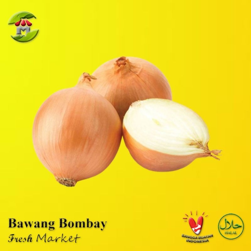 

[JAKBAR] Bawang Bombay Impor Pack 450gr - 500gr