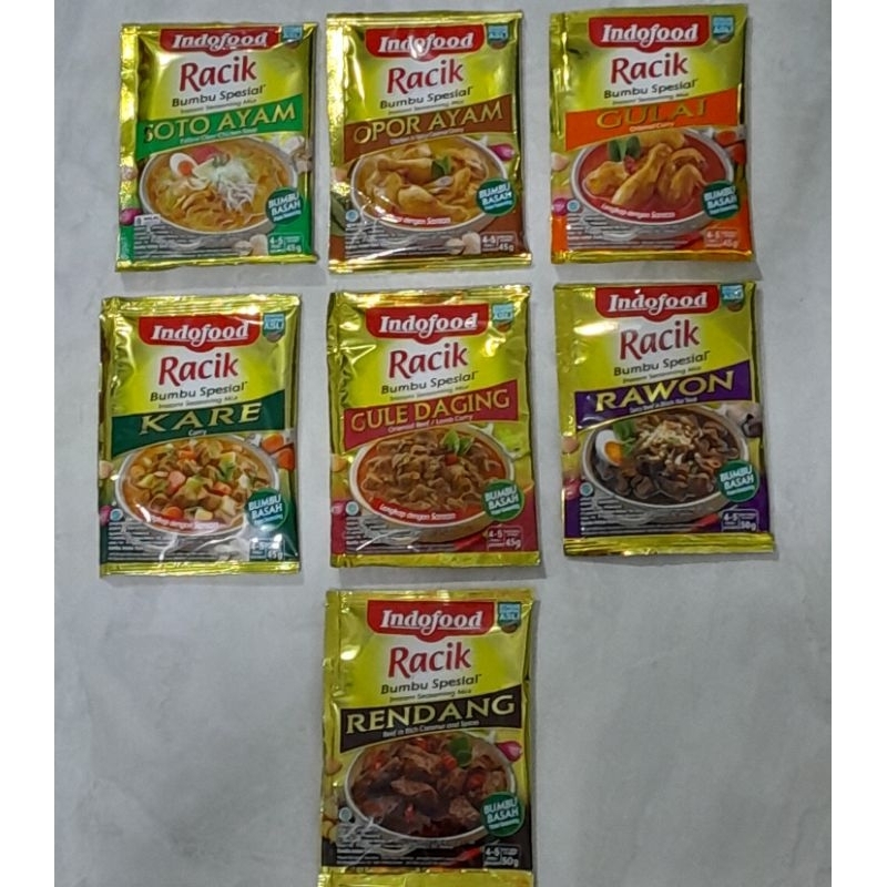 

Racik Bumbu Special Rendang / Soto Ayam/ Gulai / Gule daging / KARE / Opor Ayam / Rawon / BUMBU BASAH PASTE SEASONING