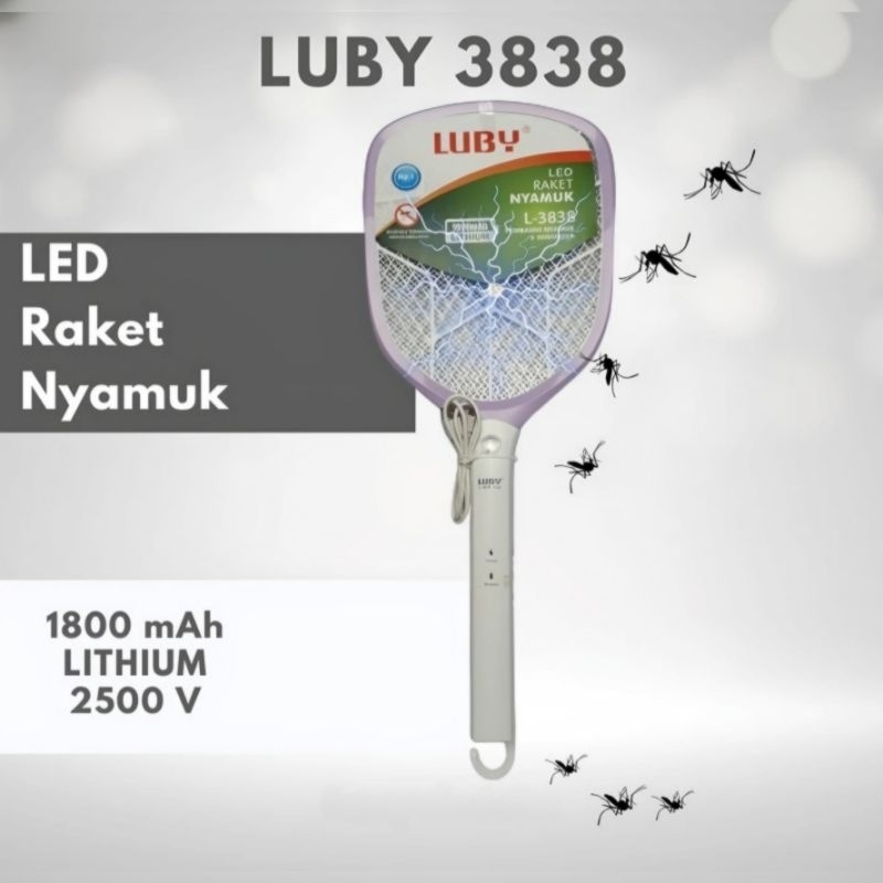 raket nyamuk luby besar 3838