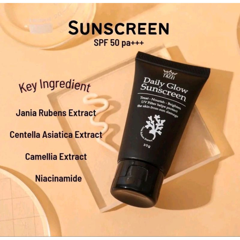 SUNSCREEN TAZZI SPF 50+++ | GLOW SUNSCREEN TAZZI