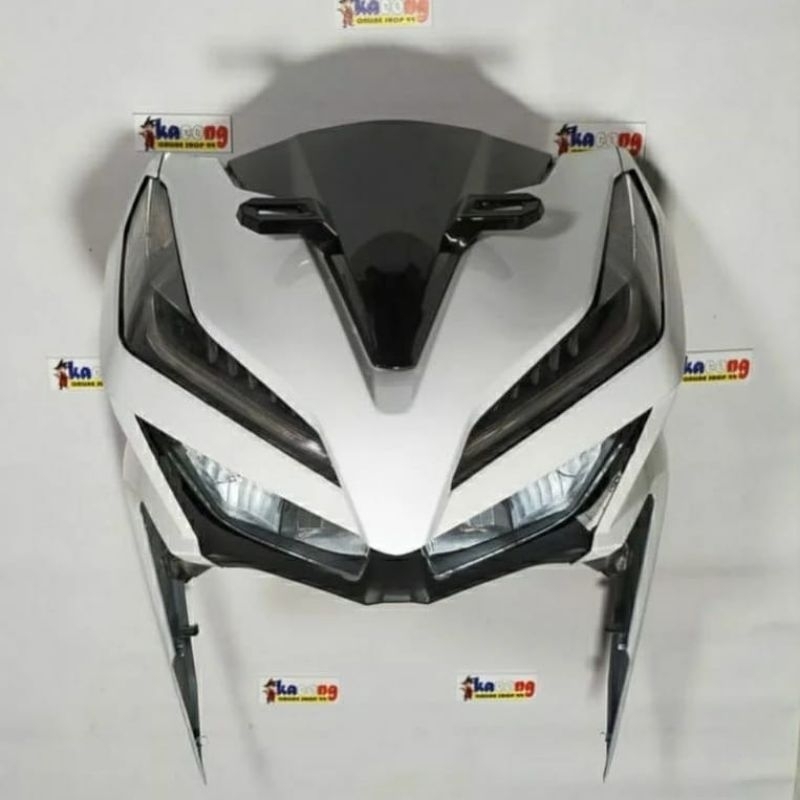 SATU SET TAMENG DEPAN+ REFLEKTOR LAMPU DEPAN VARIO 125 150 LED/NEW 2018/2022 CABUTAN ORIGINAL