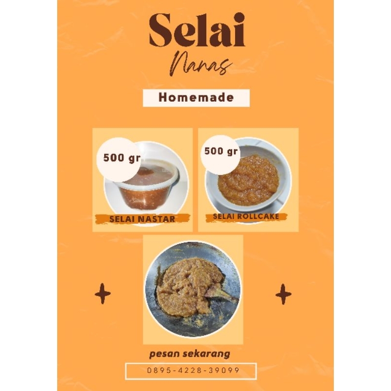 

Selai nanas homemade