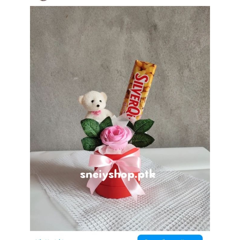 

Gift Valentine ll Gift mini bloom coklat ll bloom box coklat ll hadiah valentine
