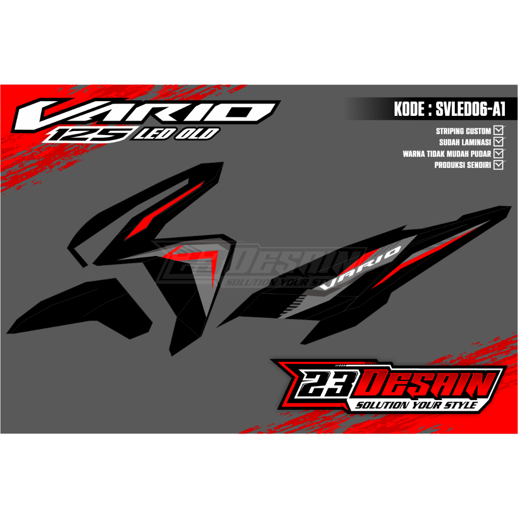 striping vario 125 led old malaysia striping vario new striping click malaysia sticker malaysia vari