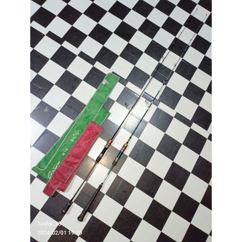 joran jigging gomoku adajo+ pe 1-2 & relix gindara pe1.5-3