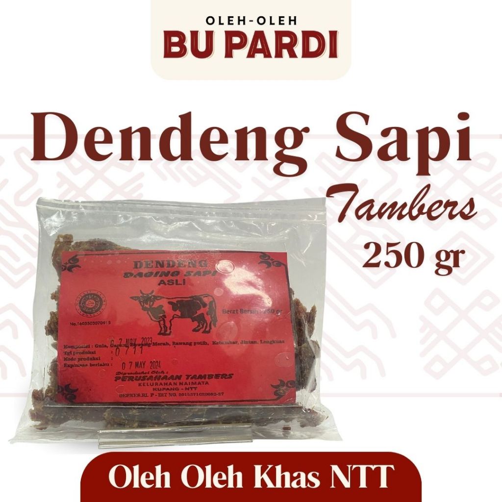 

Dendeng Asli Kupang Tambers 250gr