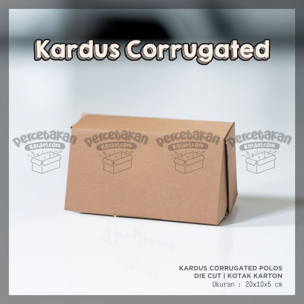 

Kardus Corrugated 20x10x5 CM | Die Cut | Kotak Karton | Box Packing | Souvenir | Pizza
