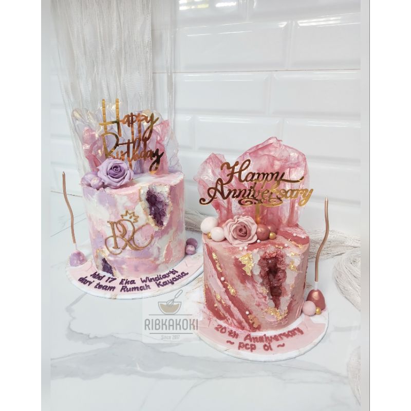 

(surabaya sidoarjo gresik mojokerto) birthday cake kue ultah cewe istri dewasa anniversary wedding ribkakoki