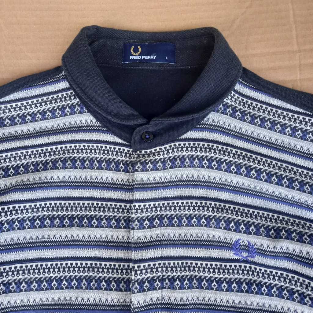 cardigan fred perry bekas original