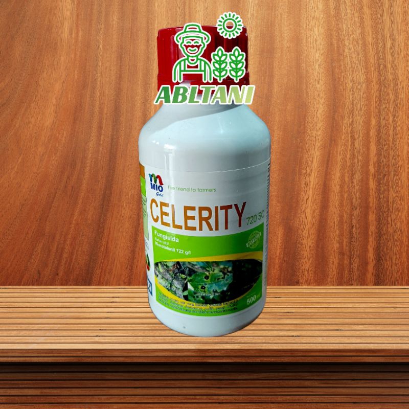 Celerity 720SC Klorotalonil cair murah irit untuk mengatasi bercak daun antraknosa busuk daun cabai 
