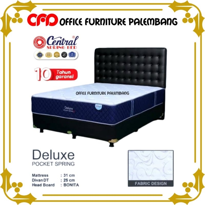 springbed central DELUXE pocket spring matras kasur spring bed