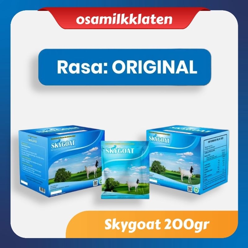 

skygoat susu etawa 200gr isi 10sachet