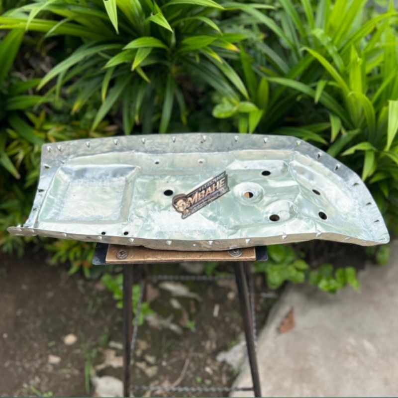 Plat Jok GL100 Bahan Galvanis Hand Made