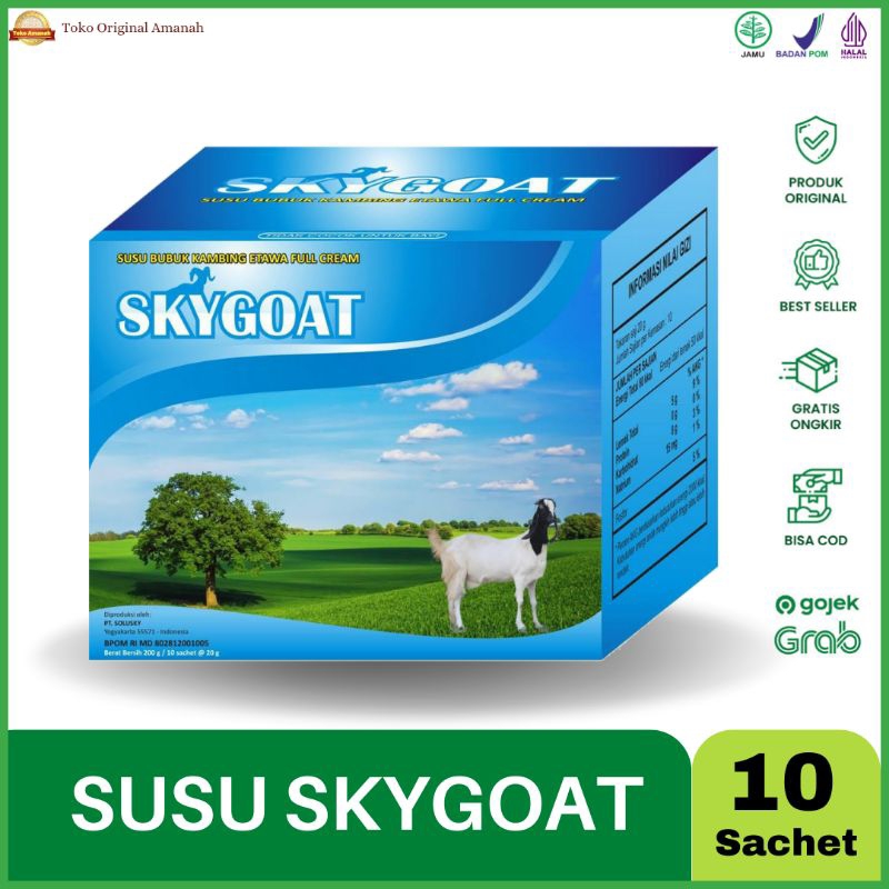 

Skygoat susu kambing etawa original susu kambing etawa sachet