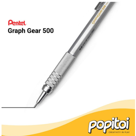 

Hot - Pentel Graph Gear 500 Mechanical Drafting Pencil GraphGear Pensil Mekanik