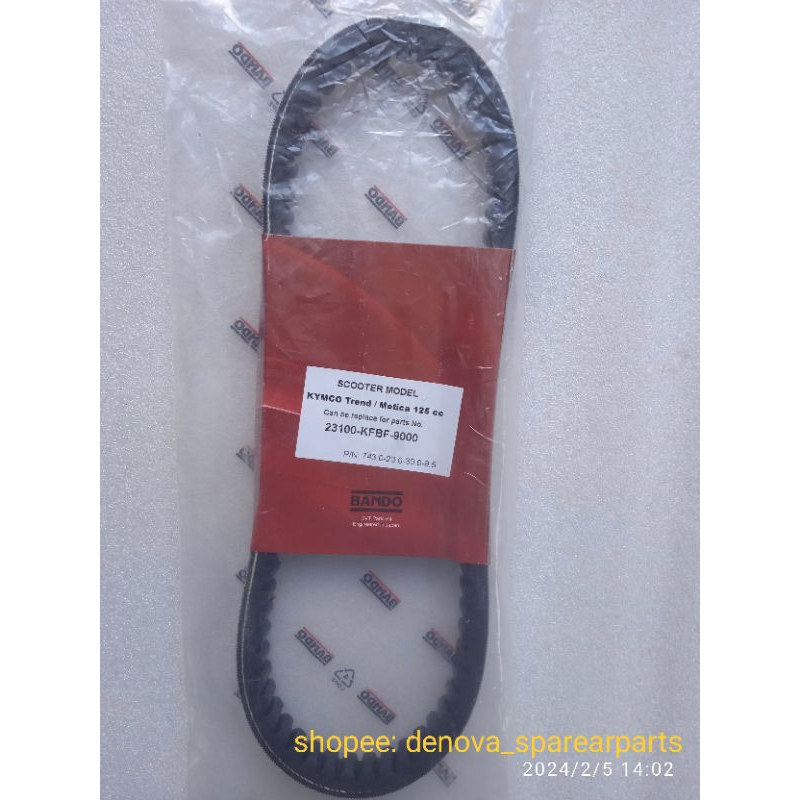 V-Belt KFBF Untuk Kymco Metica Trend 125