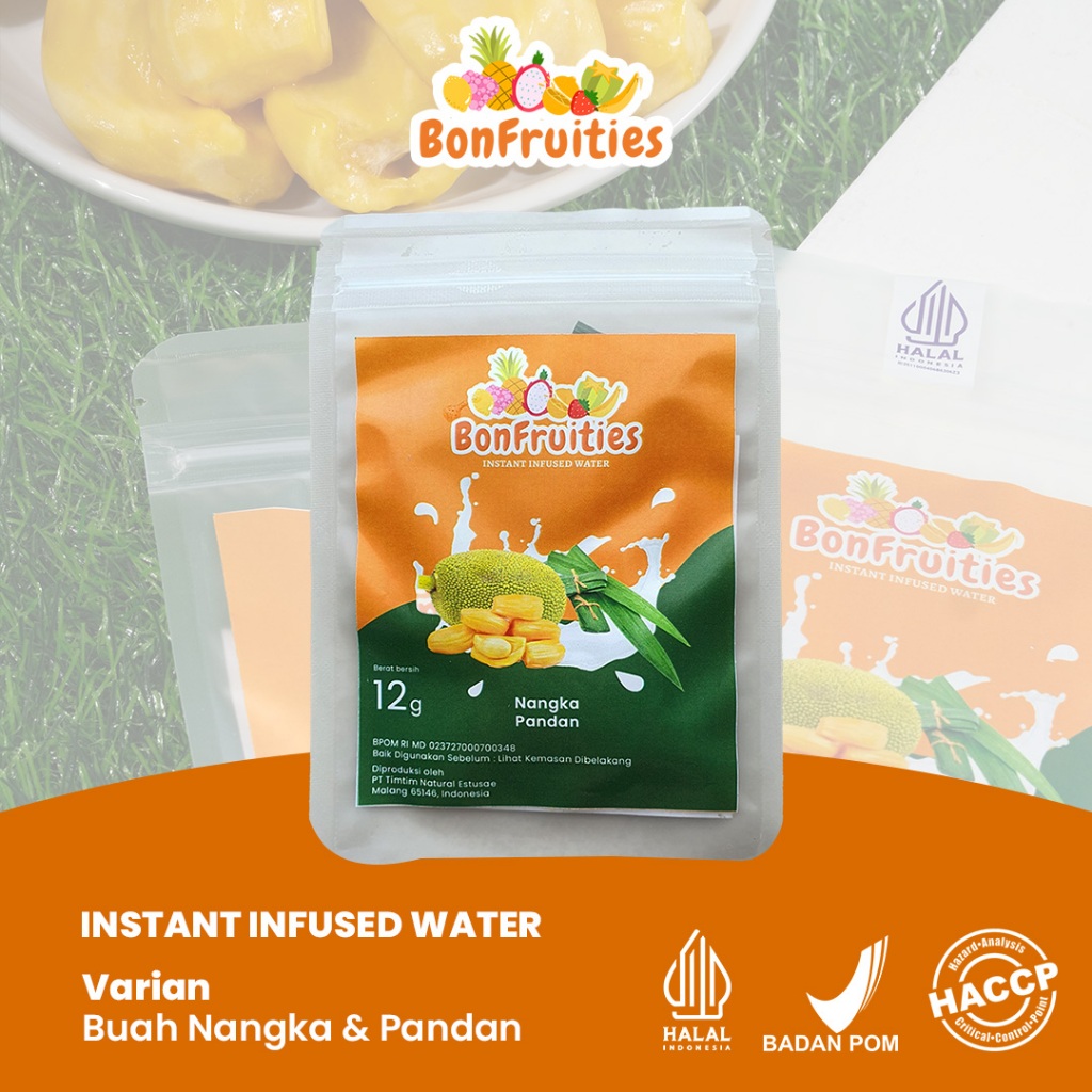 

Infused Water Buah Nangka Pandan 12g / Buah Naga Nanas Sliced