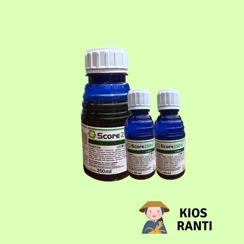 SCORE 250 EC FUNGISIDA Sistemik Obat Jamur Tanaman Padi/Sayuran - SYNGENTA