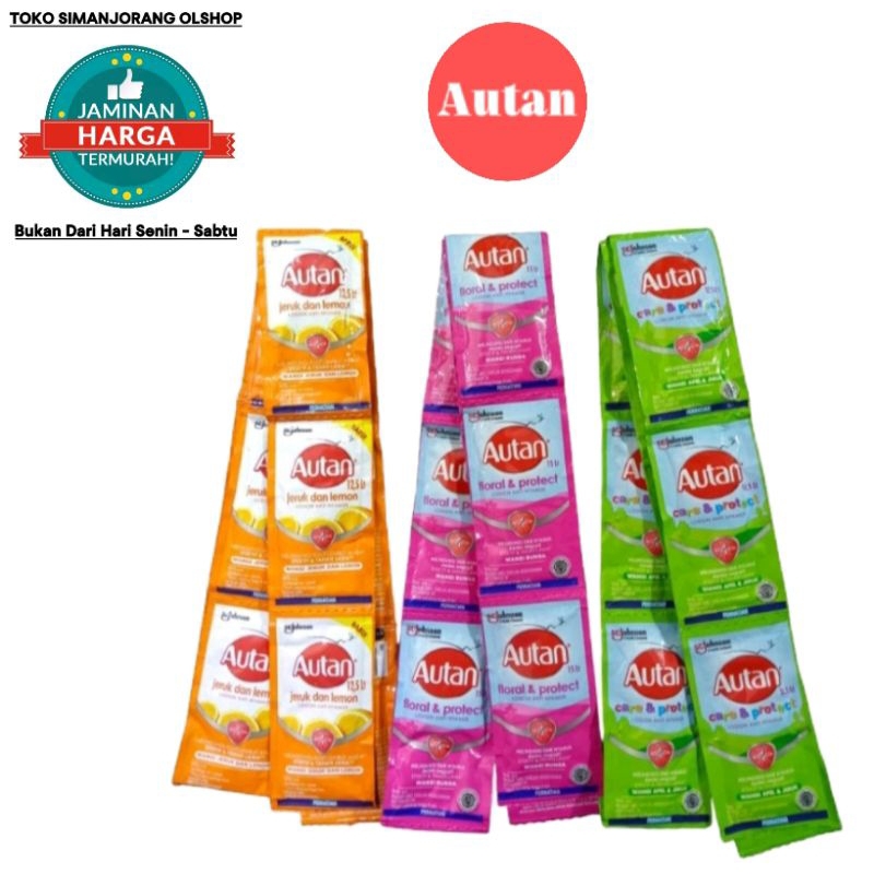 AUTAN SACHET 6ML / AUTAN RENCENG ISI 12 SACHET