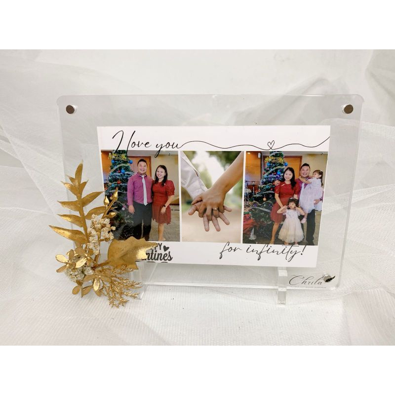 FRAME AKRILIK UK 16.5X11.5 4R KADO WISUDA,KADO ULANG TAHUN,KADO ANNIVERSARY,FRAME GIFT,WEDING GIFT,B