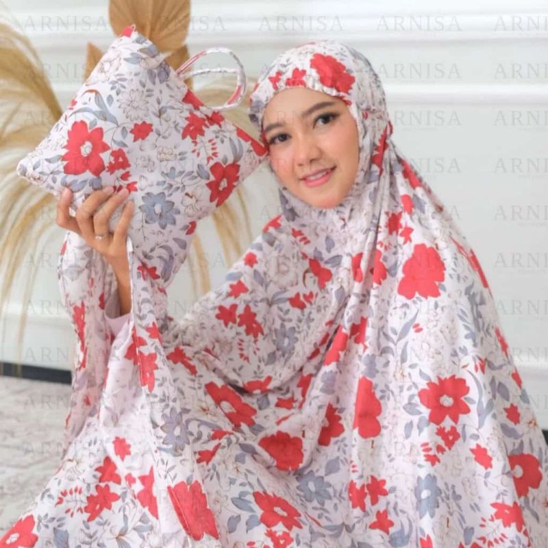 Mukena Bali VALENCIA/Motif Bunga