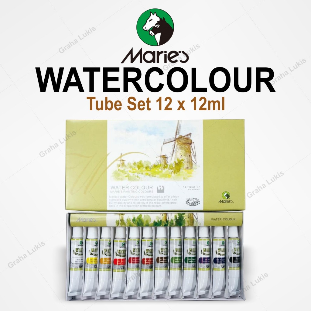 

Dck Maries Water colour 12x12ml - Cat Air Maries