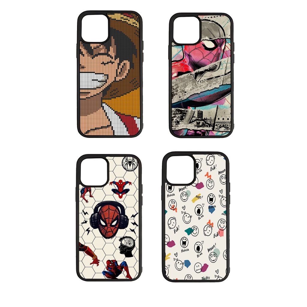 (RJ141) Casing Glossy Aesthetic Anime Case All Type Smartphone