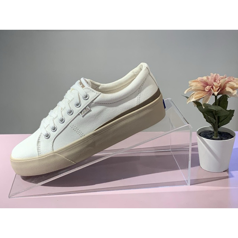 KEDS-JUMP KICK DUO CANVAS SNOW WHITE