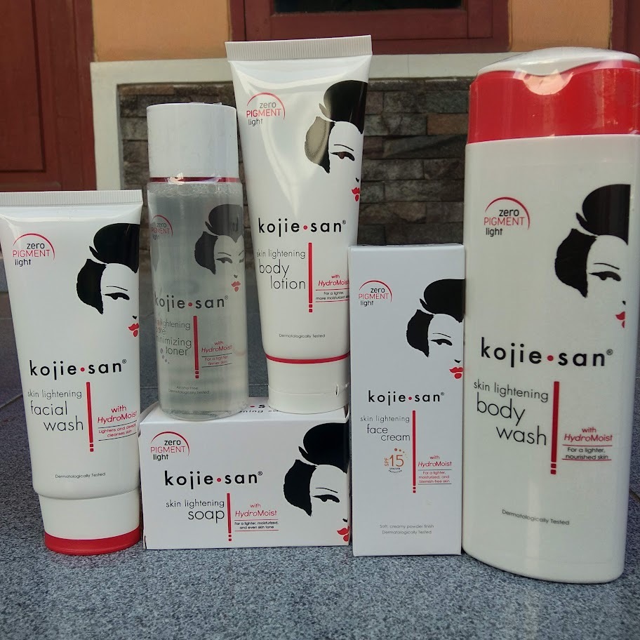 Paket Kojisan series  Kemasan Baru/ Kojie san 3 in 1 Face Lightening Cream + toner 100 ml + sabun 65