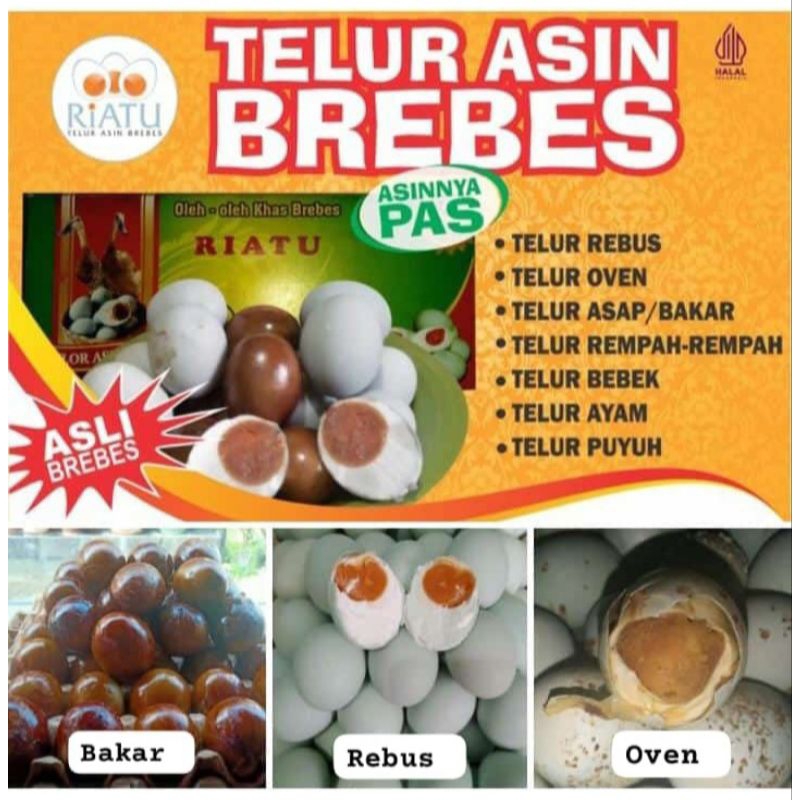 

TELUR ASIN RIATU REBUS