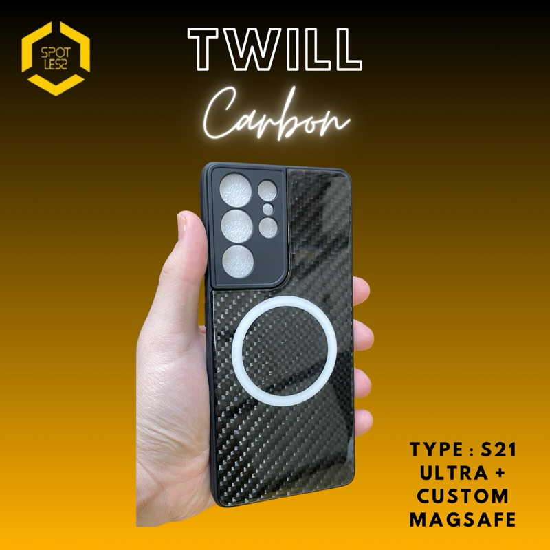 Case Samsung S21 Ultra Magsafe Carbon Fiber