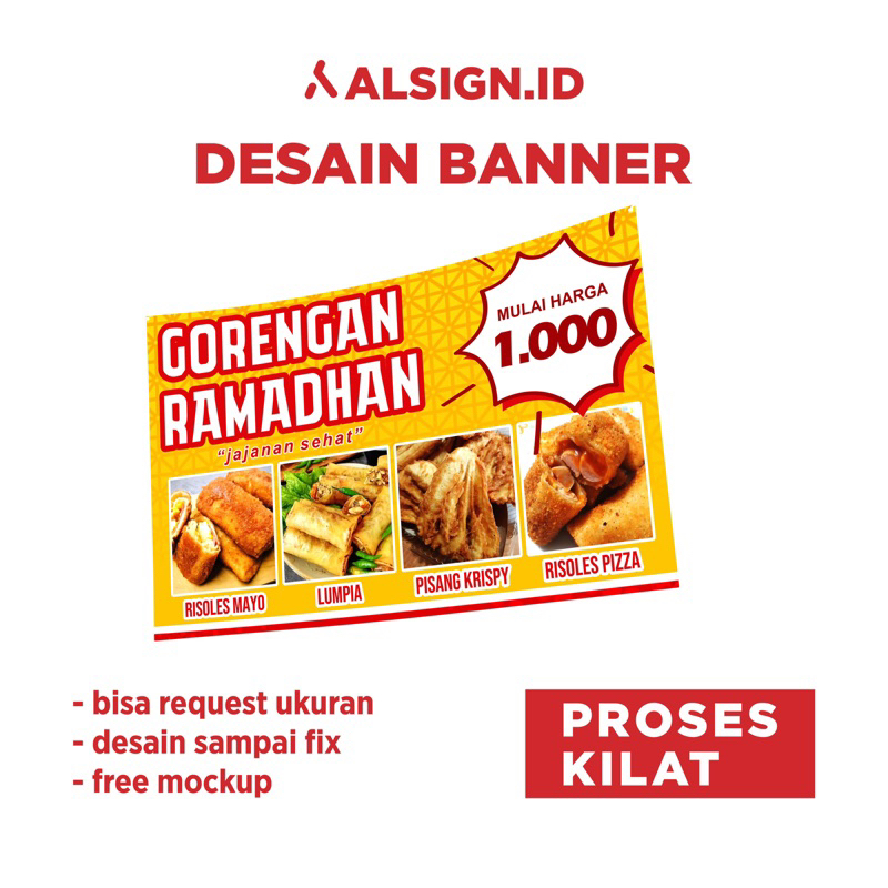 JASA DESAIN BANNER USAHA | BANNER MAKANAN | BANNER BISNIS | BANNER KONTER HP DLL