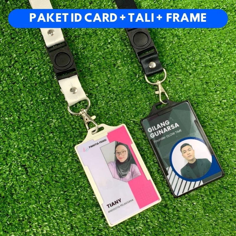 

Id Card Custom / Paket Id card + Frame