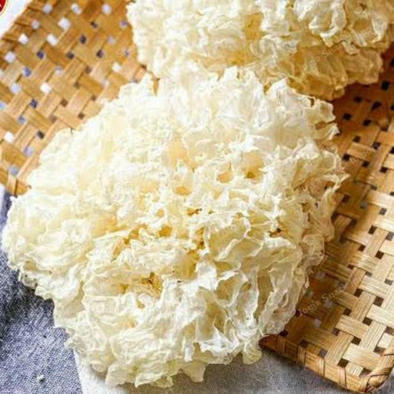 

Jamur Salju / Jamur Salju Kering 100gram