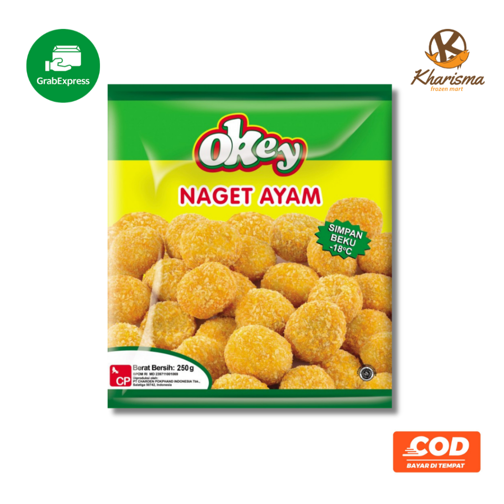 

Okey Nugget Ayam 500 gr Kharisma Frozenmart